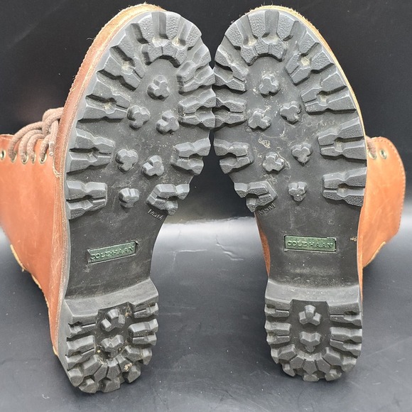 Vtg COLE HAAN Country Brown Leather Boots F8861 / Women's Size 5.5M - Picture 8 of 10